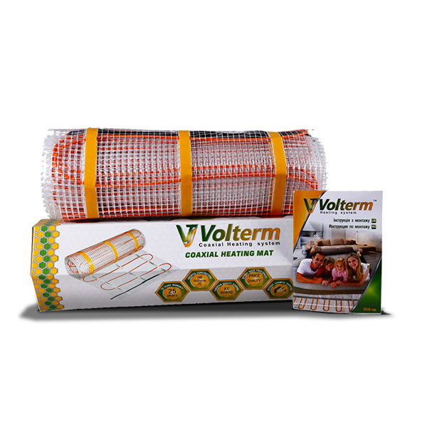 Нагревательный мат Volterm Hot Mat 2050 12 м² + терморегулятор (HM 2050 EcoReg m5.16)