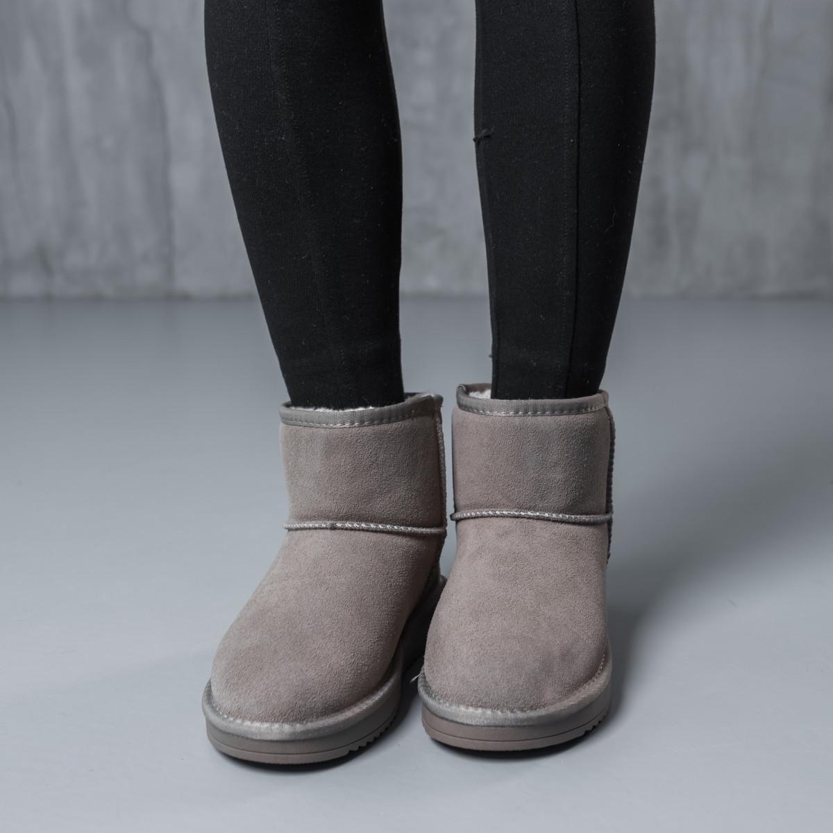 Угги женские Fashion р. 36 23,5 см Серый (3836)