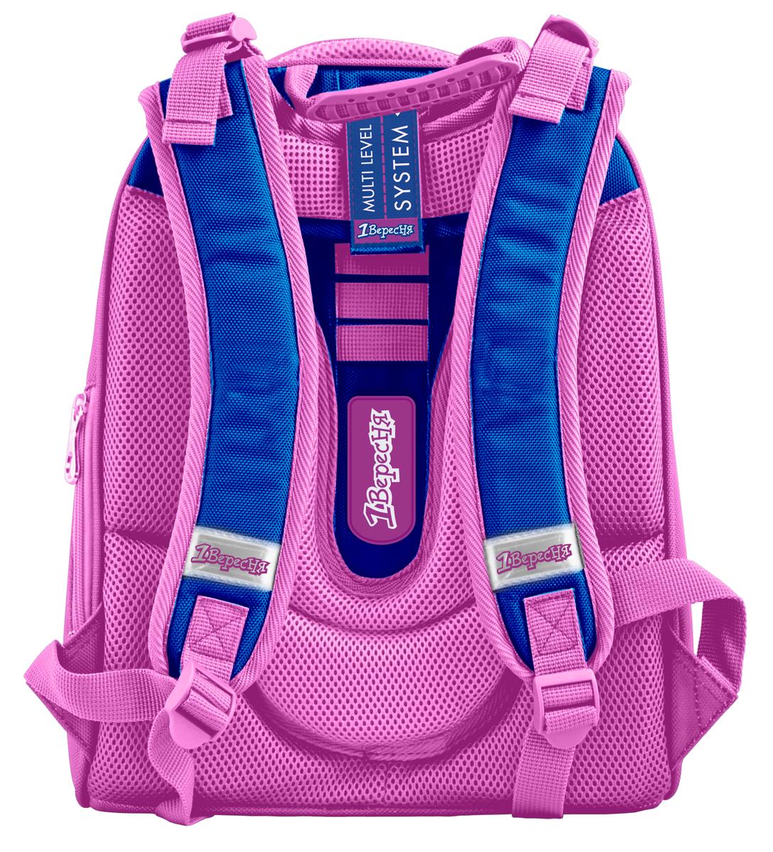 Рюкзак шкільний каркасний 1 вересня Н-12 Cool girl (558024) - фото 2 Рюкзак шкільний каркасний 1 вересня Н-12 Cool girl (558024) - фото 2