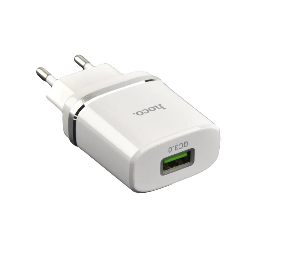 Комплект зарядних пристроїв Hoco C12Q QC3.0/Type-C 18 W 1 USB (1425)