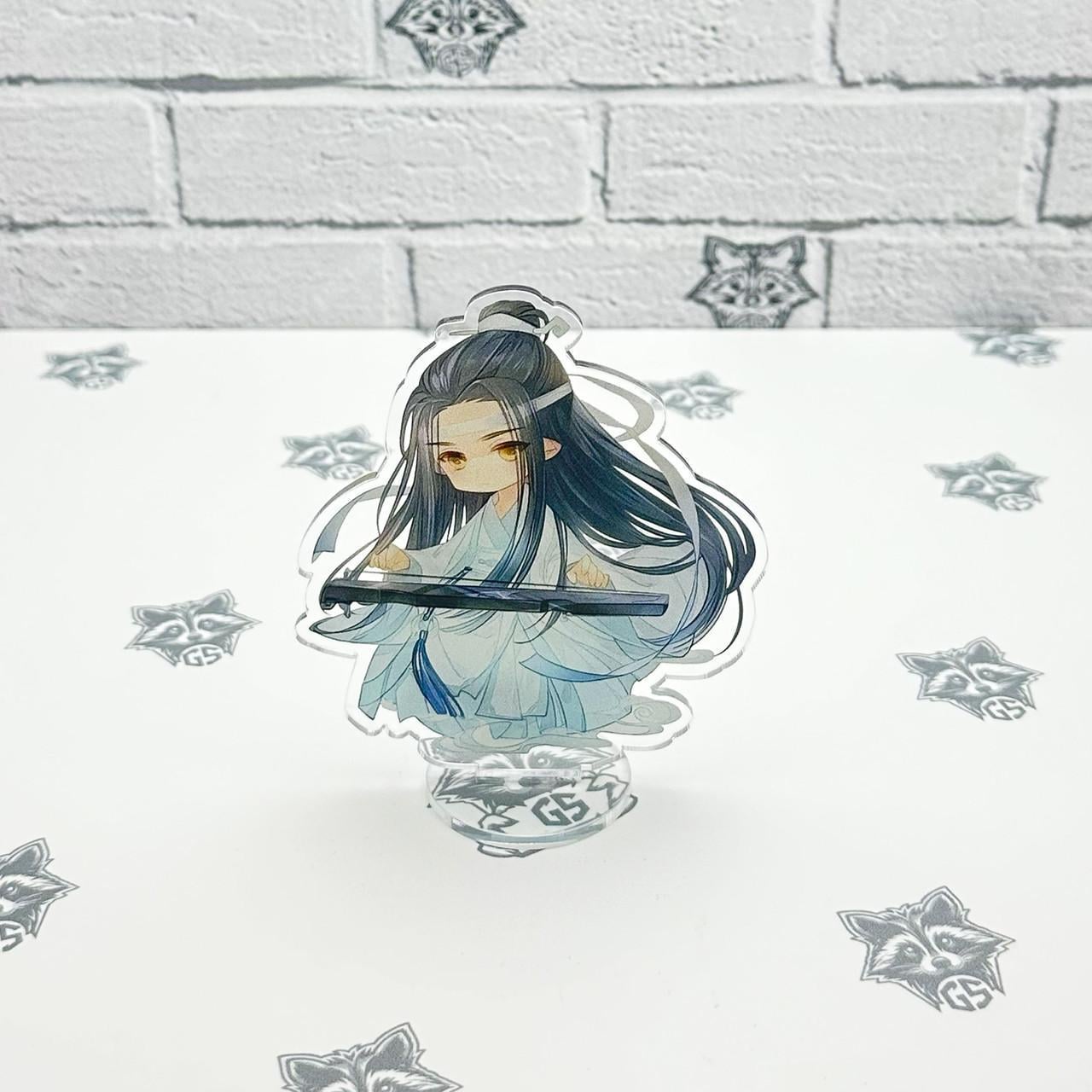 Фигурка коллекционная акриловая Chibi Аниме Mo Dao Zu Shi магистр дьявольского культа Лань Ванцзи 10 см (2190451995)