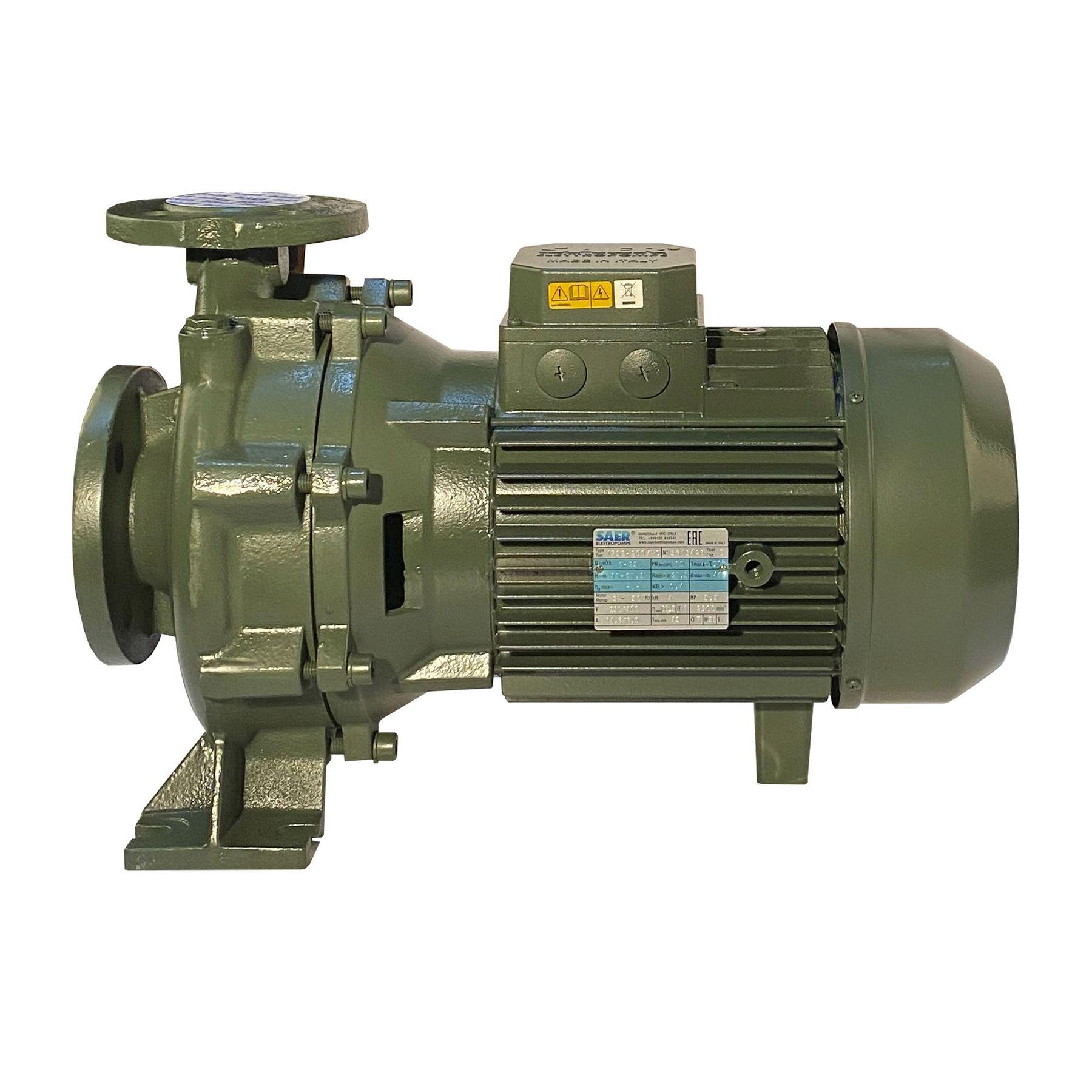 Насос моноблочный SAER Elettropompe IR 32-200NC 4,0 кВт 25 м3/ч 45 м