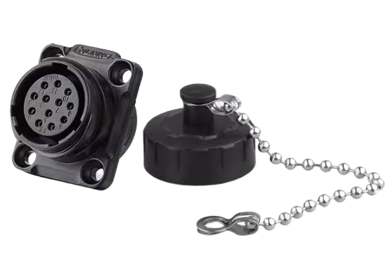 Роз'єм герметичний панельна розетка CNLINKO pin12 YM-20-J12SX-02-401 (2338163270) - фото 2 Роз'єм герметичний панельна розетка CNLINKO pin12 YM-20-J12SX-02-401 (2338163270) - фото 2