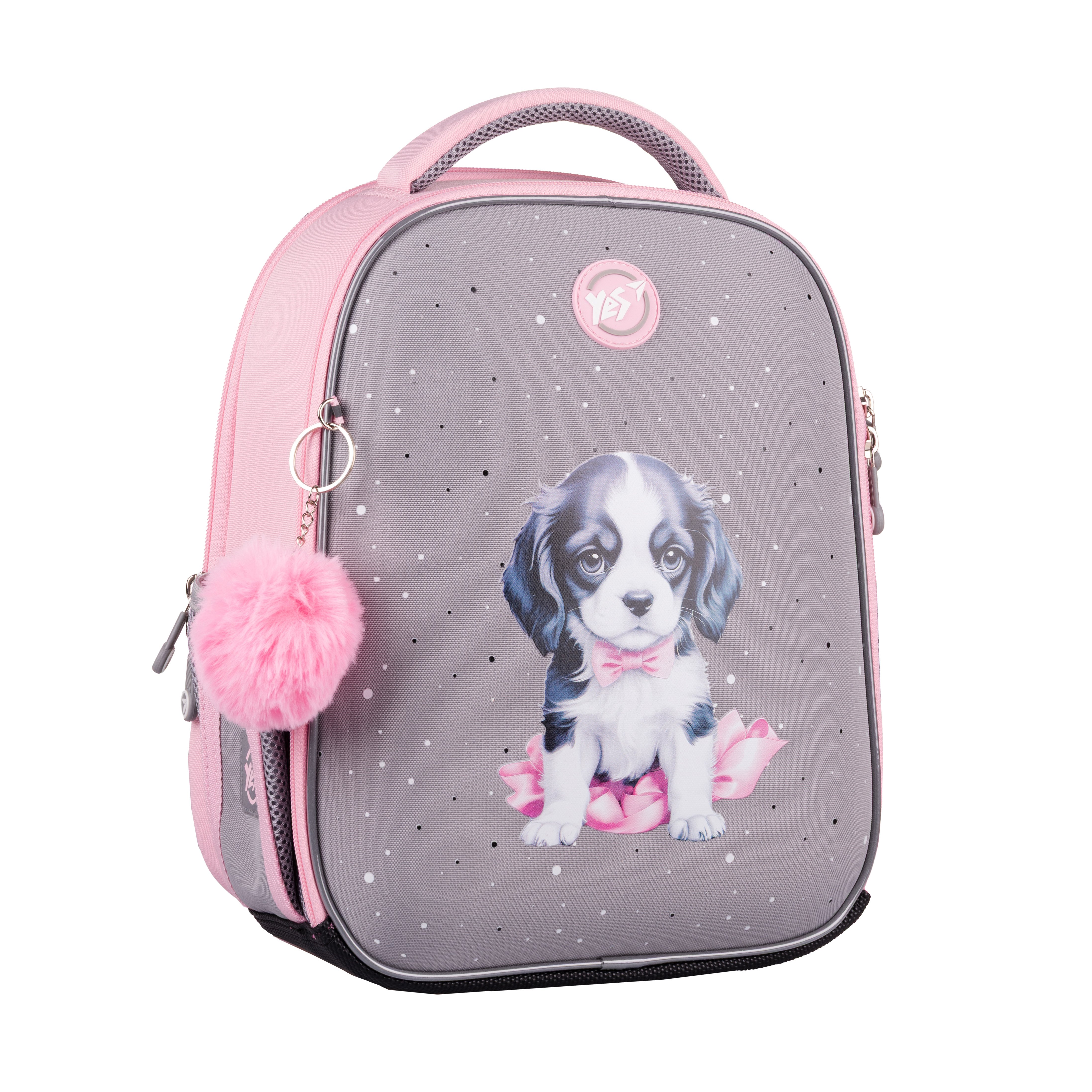 Рюкзак каркасный YES H-100 Doggy Princess 35х28х15 см Разноцветный (550104)