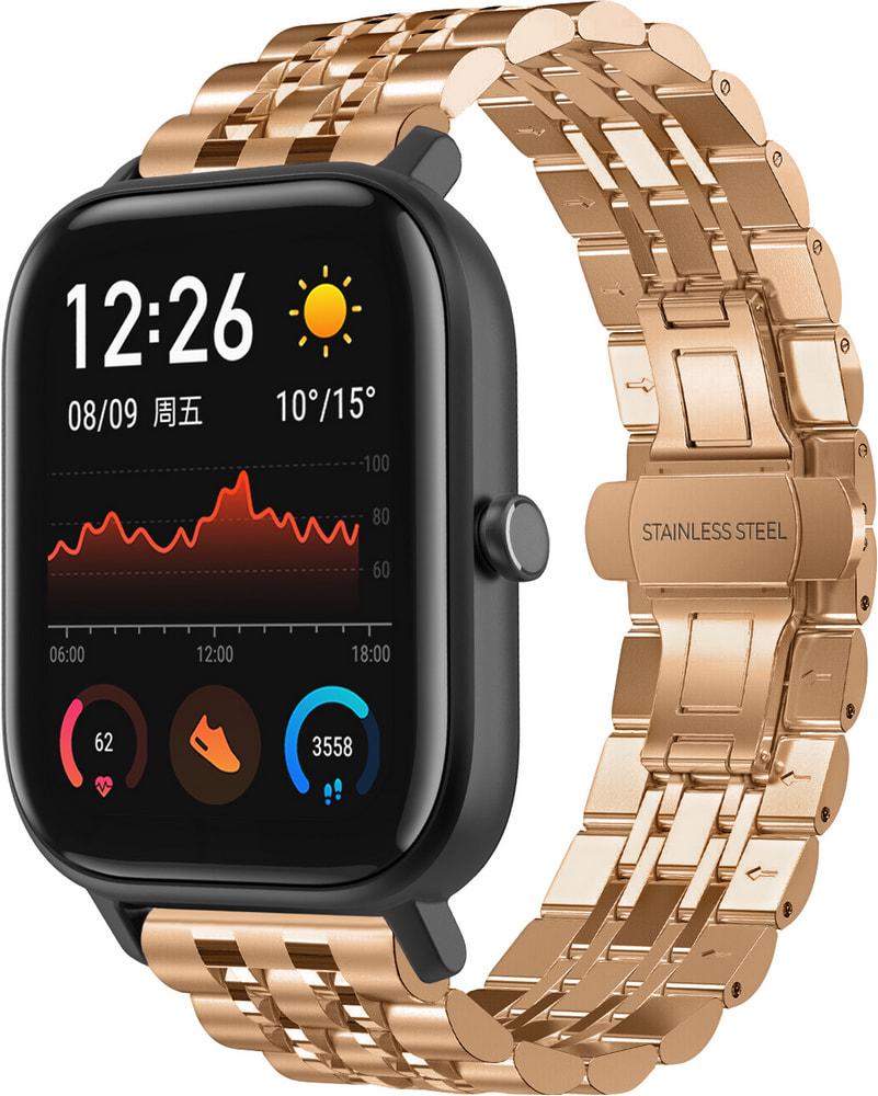 Браслет металлический Spinye для Amazfit GTS Rose Gold (29170-27)