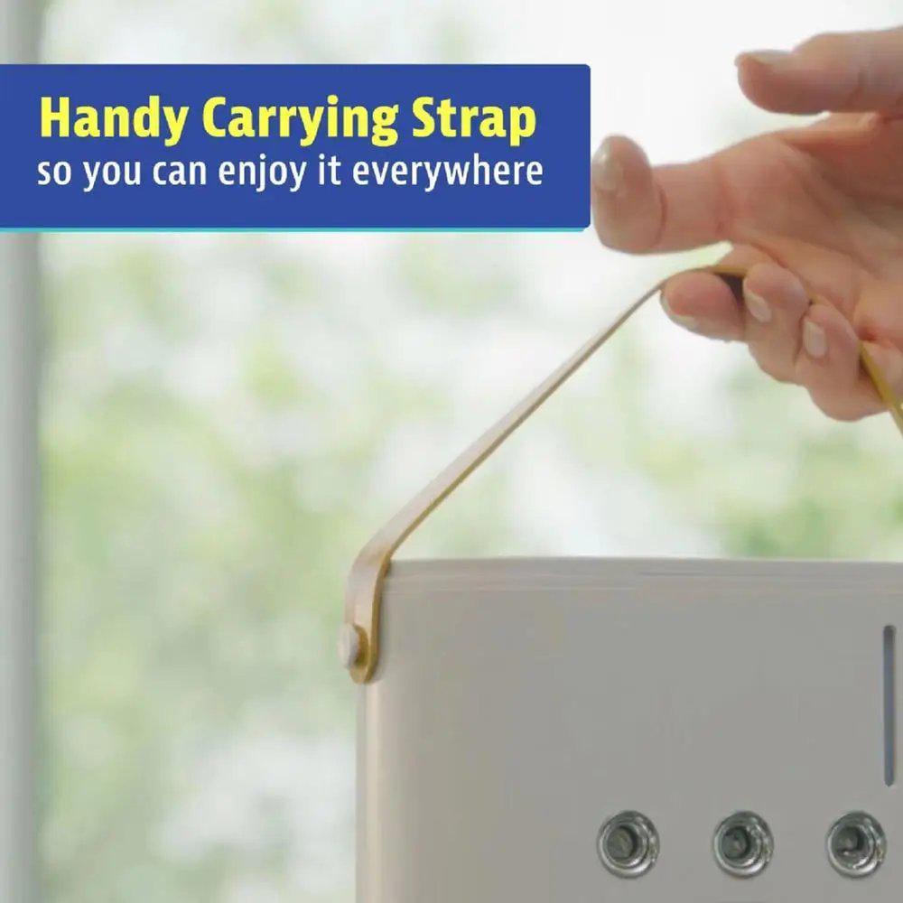 Вентилятор-зволожувач Double-ended Spray Fan акумуляторний з розпилювачем водяного туману (VV-23-M2) - фото 3