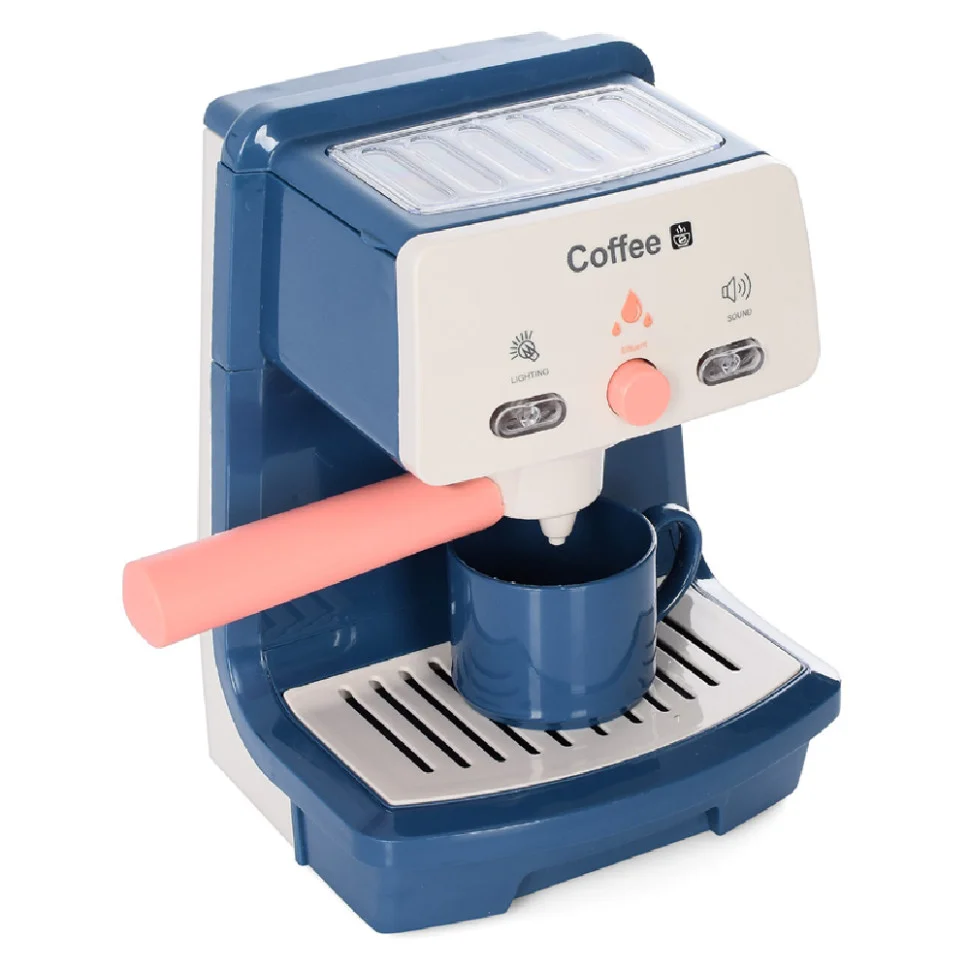Детский игровой набор Coffee Machine Кофемашина из пластика 19х12.7х20 см Синий (150-98-YH178-2C)
