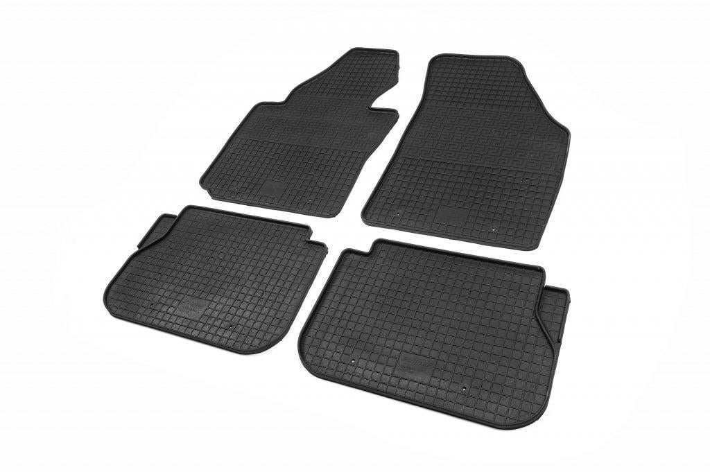 Резиновые коврики Polytep для Volkswagen Caddy 2015-2020 гг. резина Черный