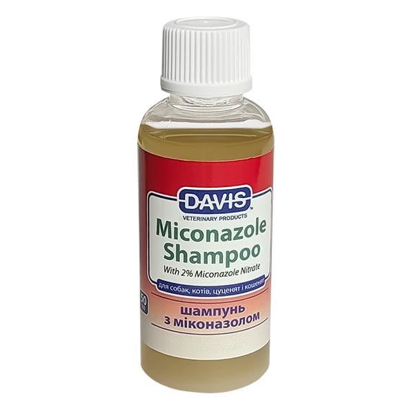 Шампунь с 2% нитратом миконазола для собак и котов с заболеваниями кожи Davis Miconazole (MSR50)