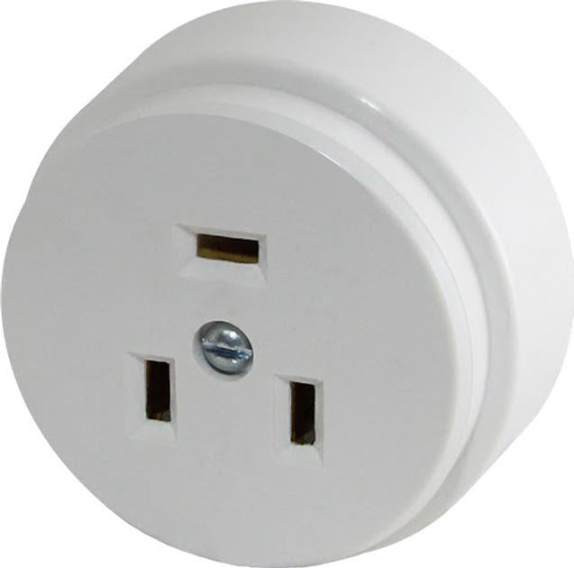 Гнездо накладное для электроплиты Lemanso однофазное с ж/з (LMA313)