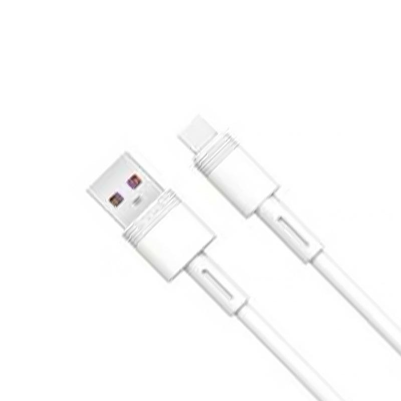 Кабель USB Xo NBQ166 Lightning 5A 1 м White (60748-0616) - фото 2