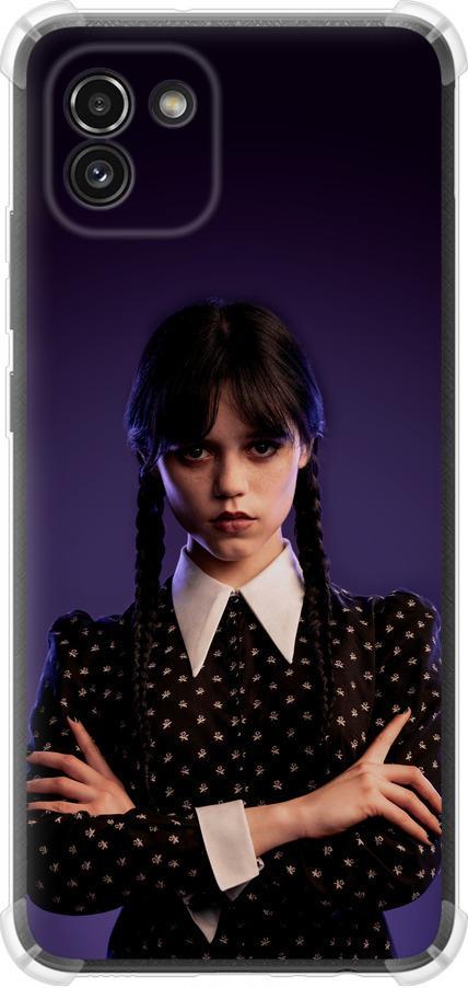 Чехол на Samsung Galaxy A03 A035F Wednesday v3 (5517sp-2499-42517)