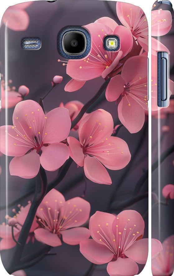 Чехол на Samsung Galaxy Core i8262 Пурпурная сакура (6075c-88-42517)