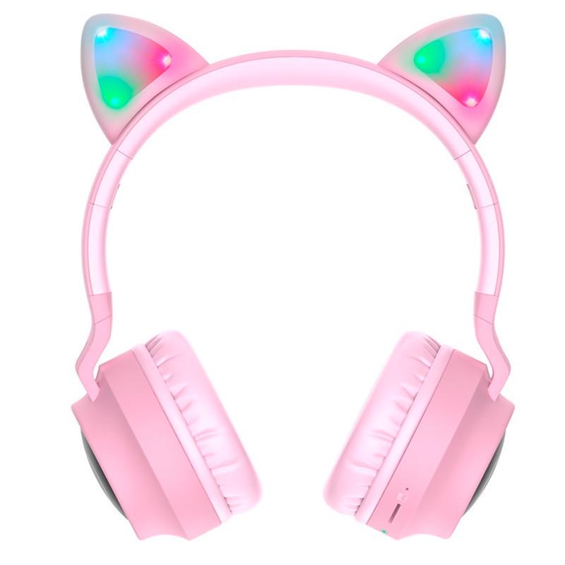 Навушники Hoco Cheerful Cat Ear (W27) - фото 2