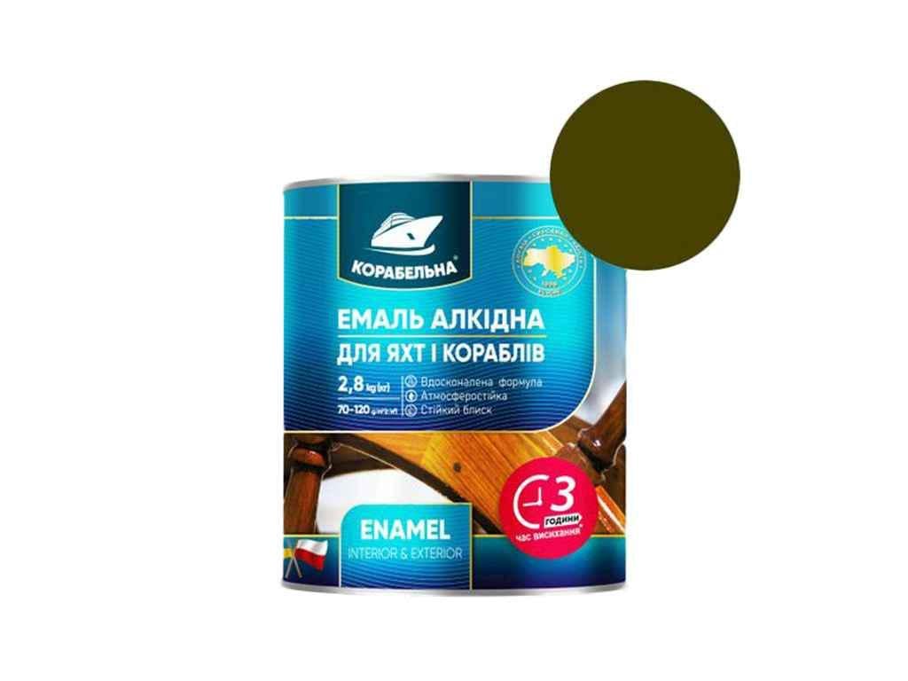 Емаль алкідна ПФ-115 КОРАБЕЛЬНА 2,8 кг Хакі (960479) - фото 1 Емаль алкідна ПФ-115 КОРАБЕЛЬНА 2,8 кг Хакі (960479) - фото 1