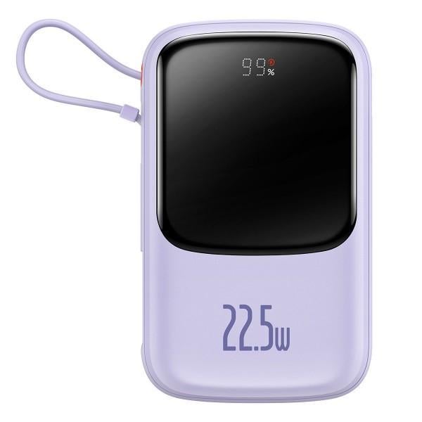 Повербанк Baseus Qpow PPQD030105 20000 mAh 22,5 Вт USB Type-C Фиолетовый (1797686264)