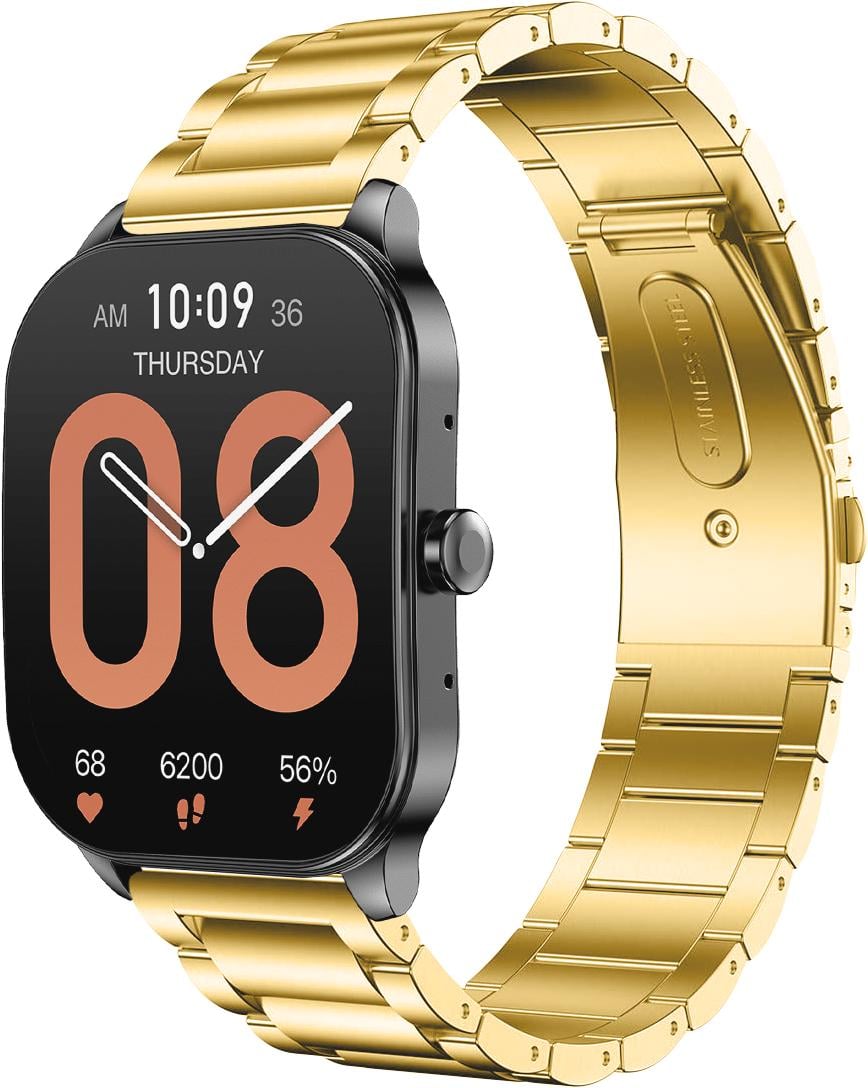 Браслет металлический Shape для Amazfit Pop 3S/3R Gold (34023-2A)