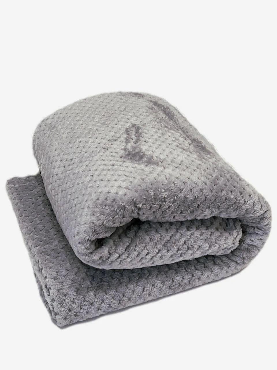 Плед флисовый Colorful Home Бамбук евро 200x220 см Серый (1516) Плед флисовый Colorful Home Бамбук евро 200x220 см Серый (1516)