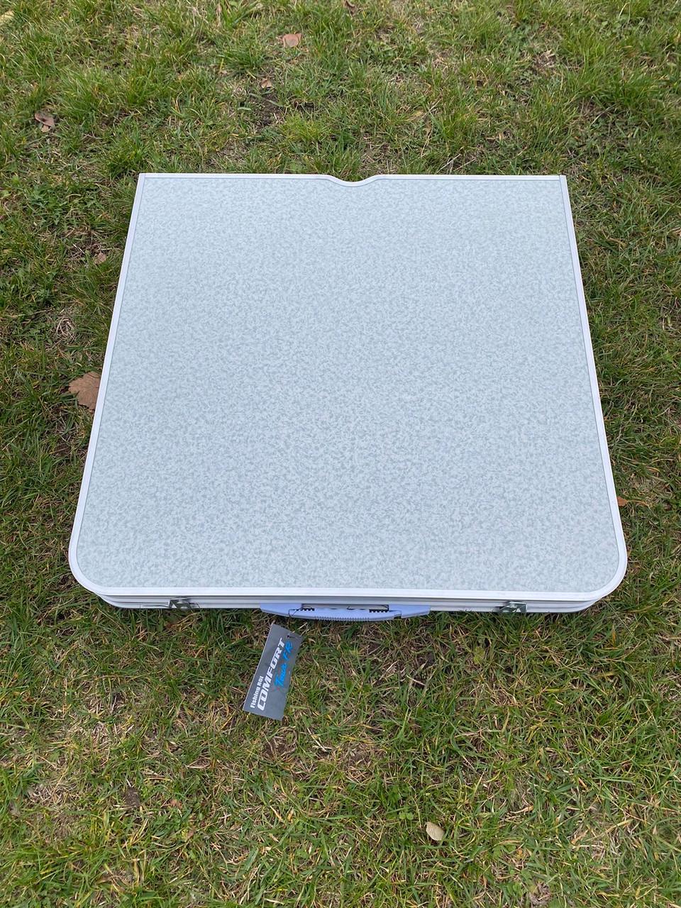 Стіл розкладний посилений Fishing ROI Comfort Tour для пікніка риболовлі з 4 стільцями Білий (HY-022) - фото 9 Стіл розкладний посилений Fishing ROI Comfort Tour для пікніка риболовлі з 4 стільцями Білий (HY-022) - фото 9