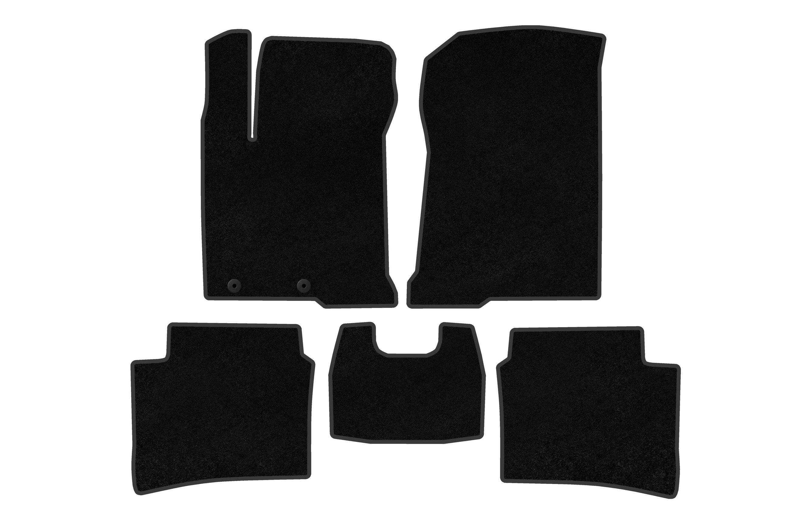 Коврики автомобильные Digital Designs Premium для Hyundai I-20 2020- гг. ткань Черный (184921)