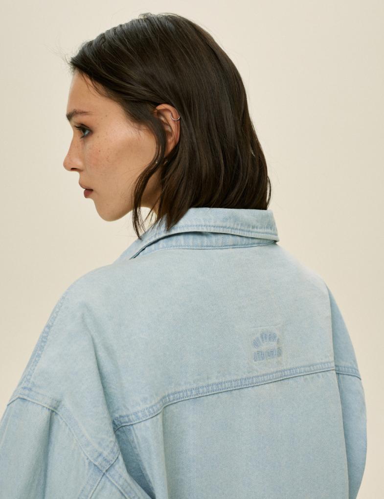 Куртка женская джинсовая Diverse SUNNEVA XS Светло-голубой (5902598979322) - фото 6