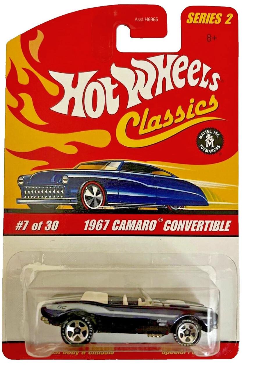 Игрушечная машинка Hot Wheels 1967 Camaro Convertible 2006 Classics Series 2 7/30 Black (J2763- b)