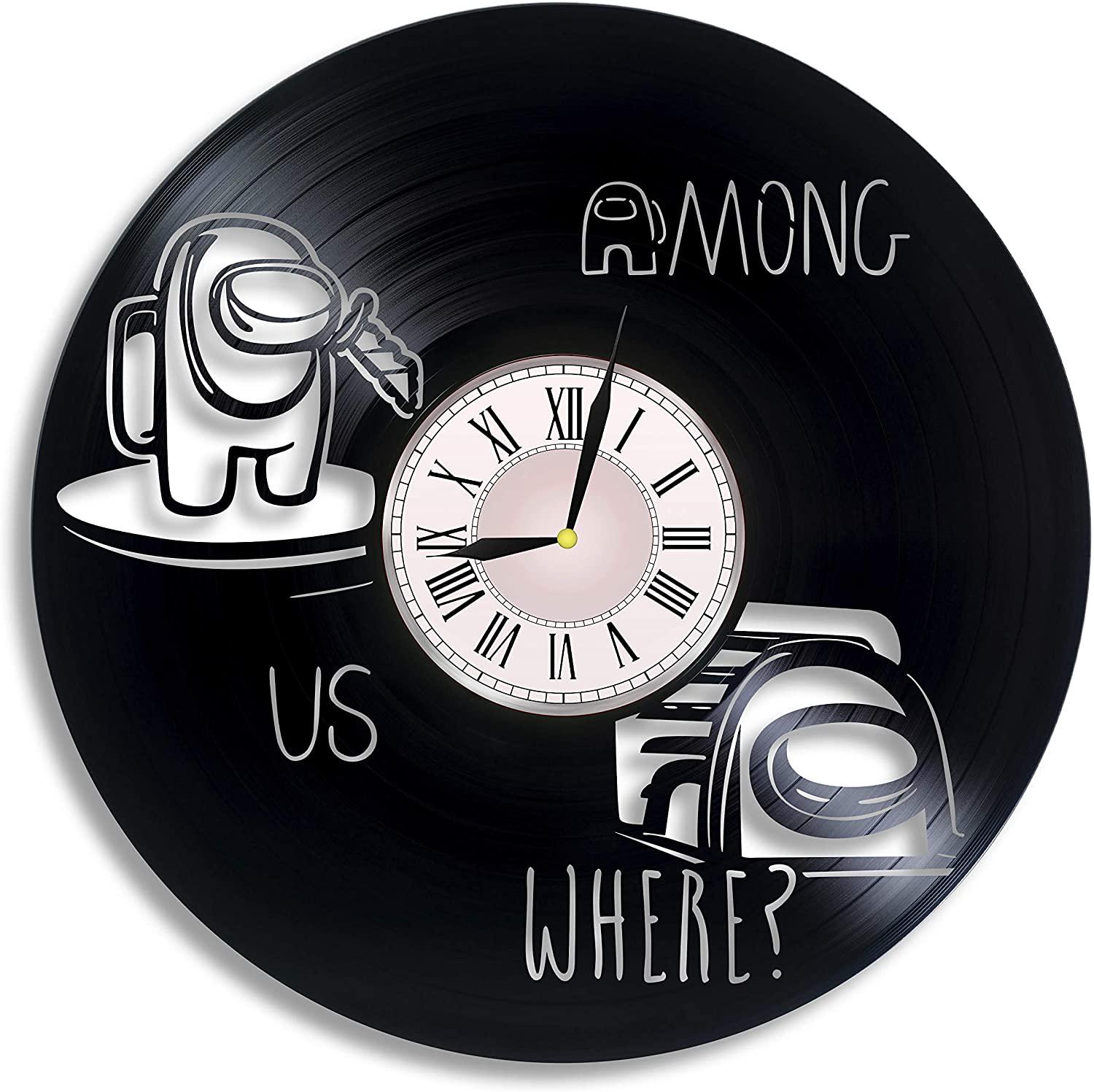 Часы настенные Among Us 2939 из виниловой пластинки
