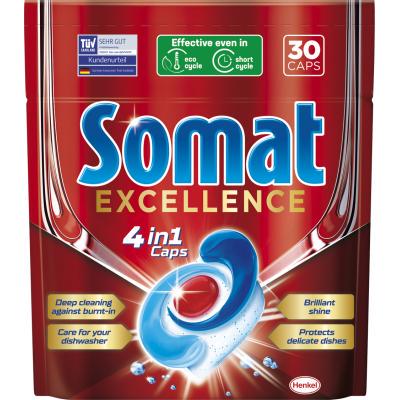 Таблетки Somat Excellence для посудомийних машин 30 шт. (9000101550443)