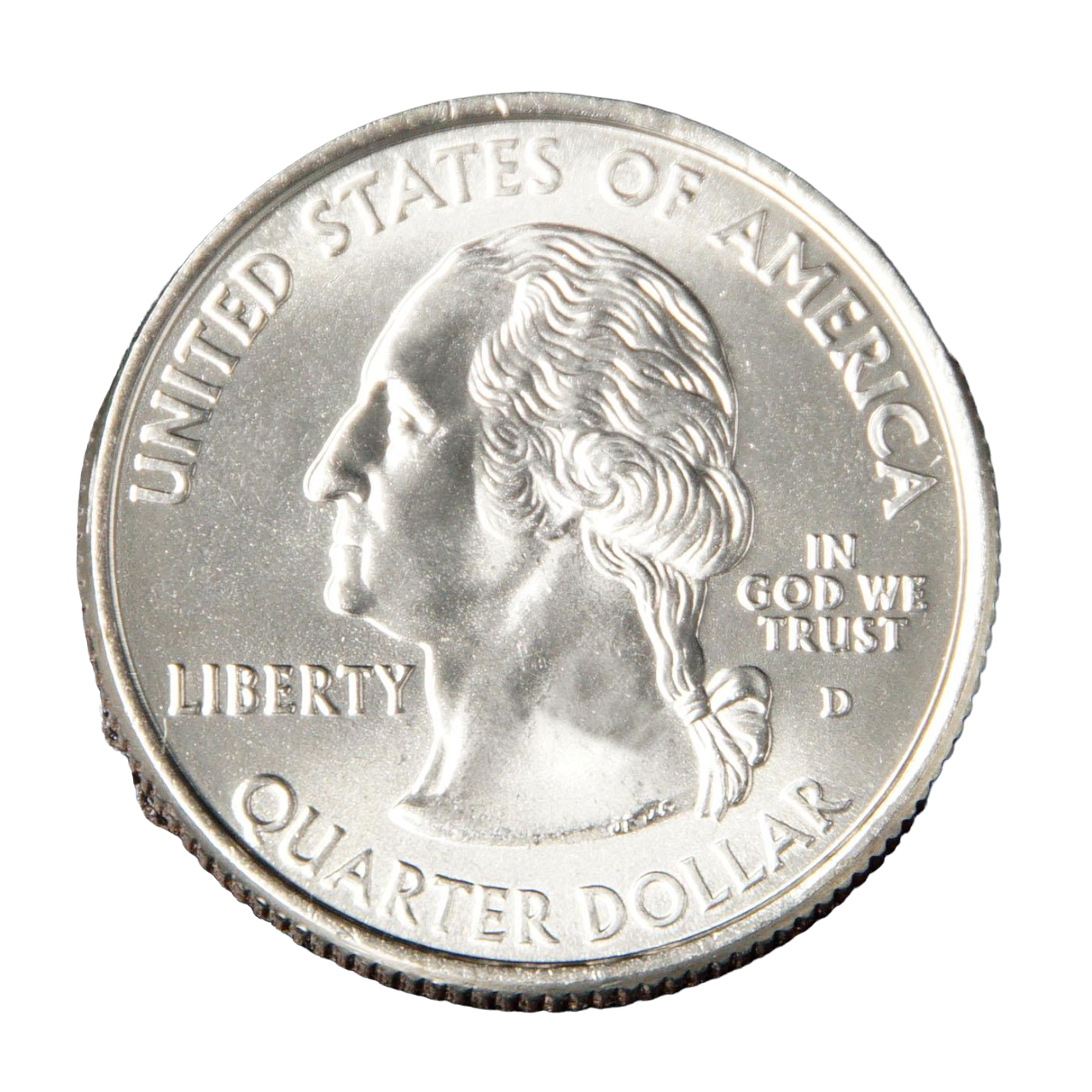 Коллекционная монета США 2007 25 центов Юта Штаты и территории США UNC