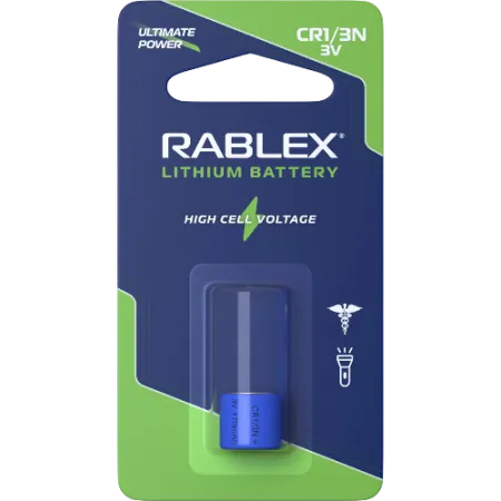 Батарейка літієва Rablex CR1/3N 3V 1 шт. (4250)