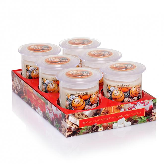 Свічка ароматична Christmas Orange (28951) - фото 2 Свічка ароматична Christmas Orange (28951) - фото 2