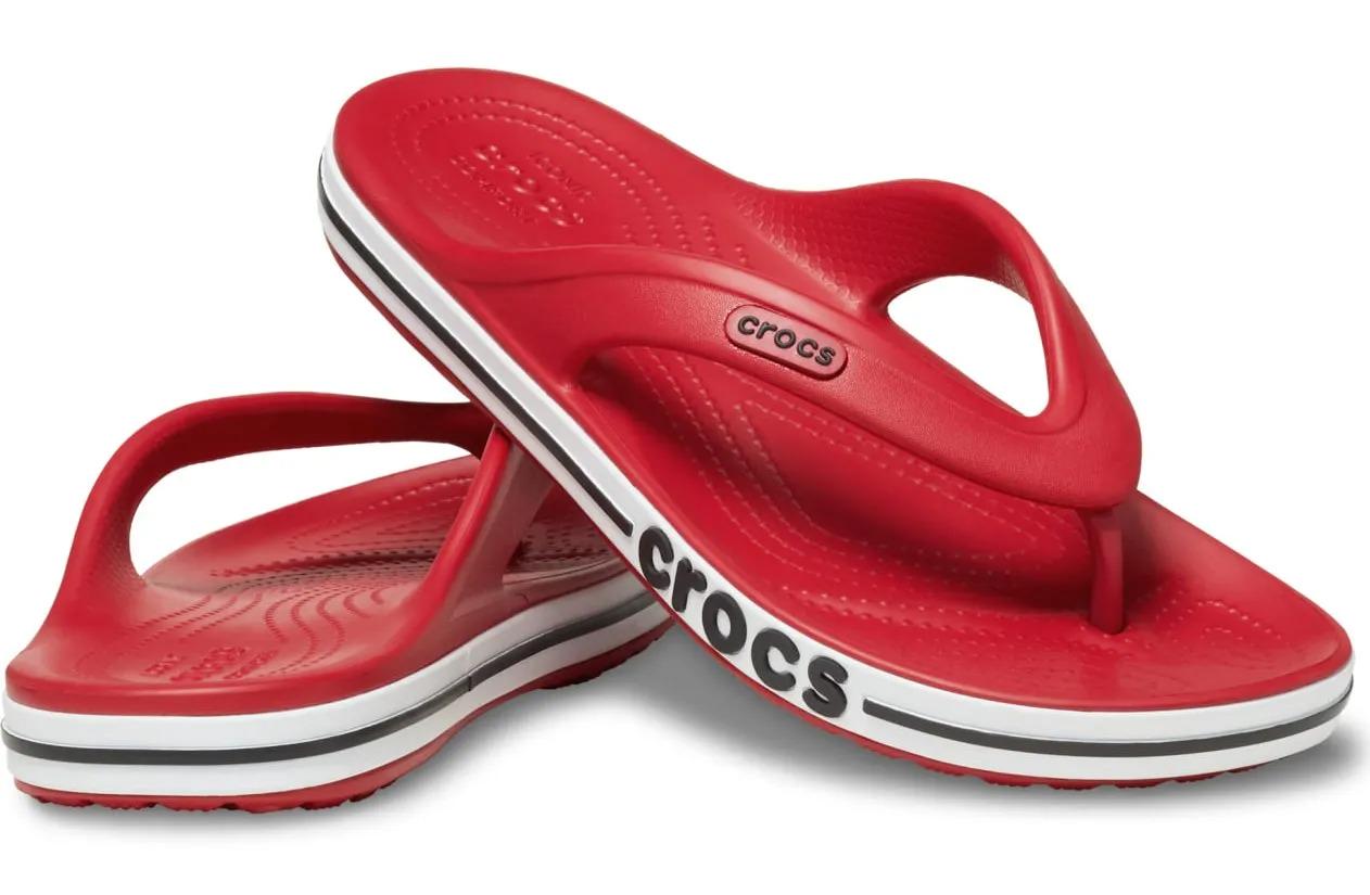 Вьетнамки Crocs Bayaband Flip M6W8 р. 38/24,5 см Pepper (18966316) - фото 3