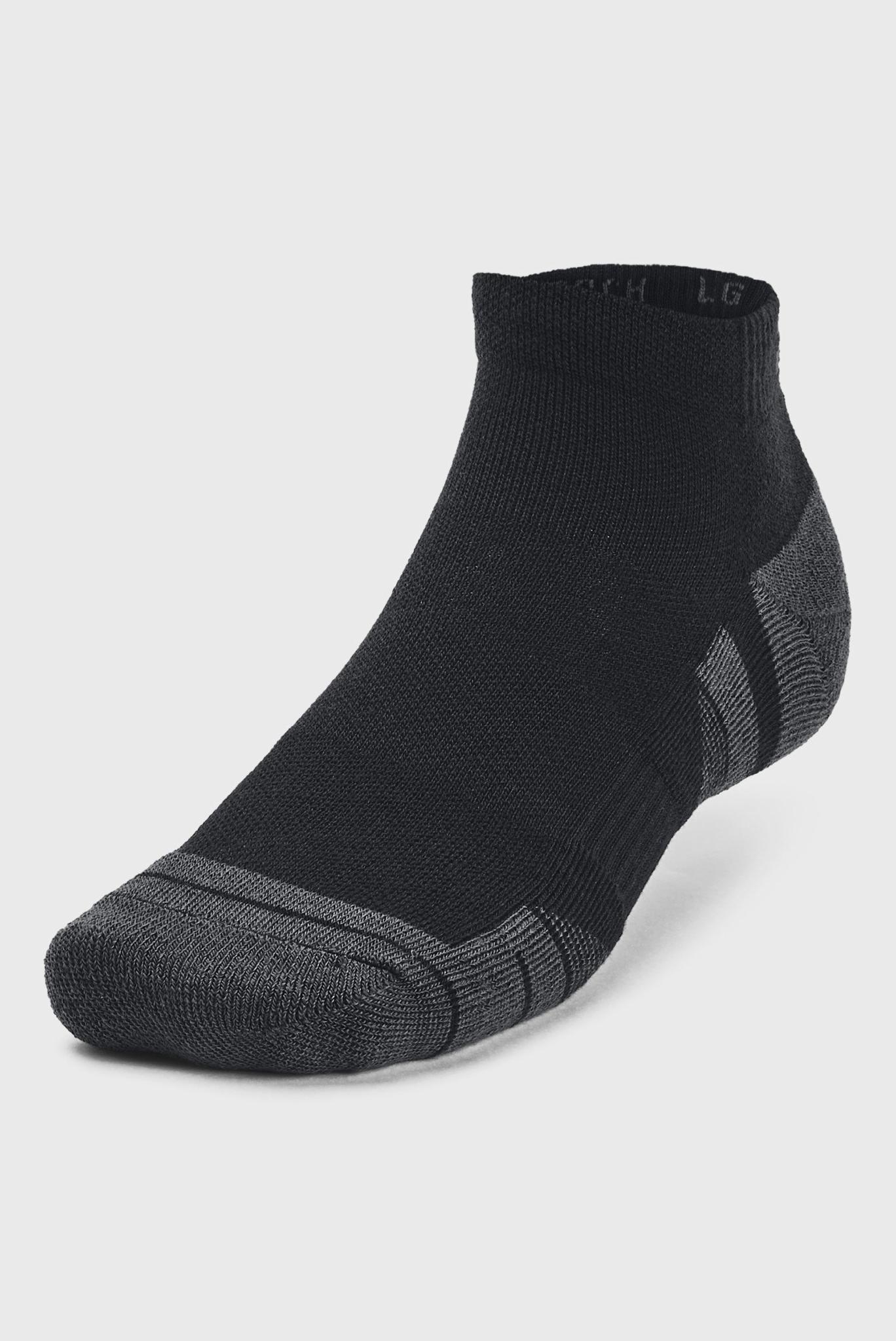 Носки мужские Under Armour Performance Tech 3pk Low M Черный (1379504-001 M) - фото 3