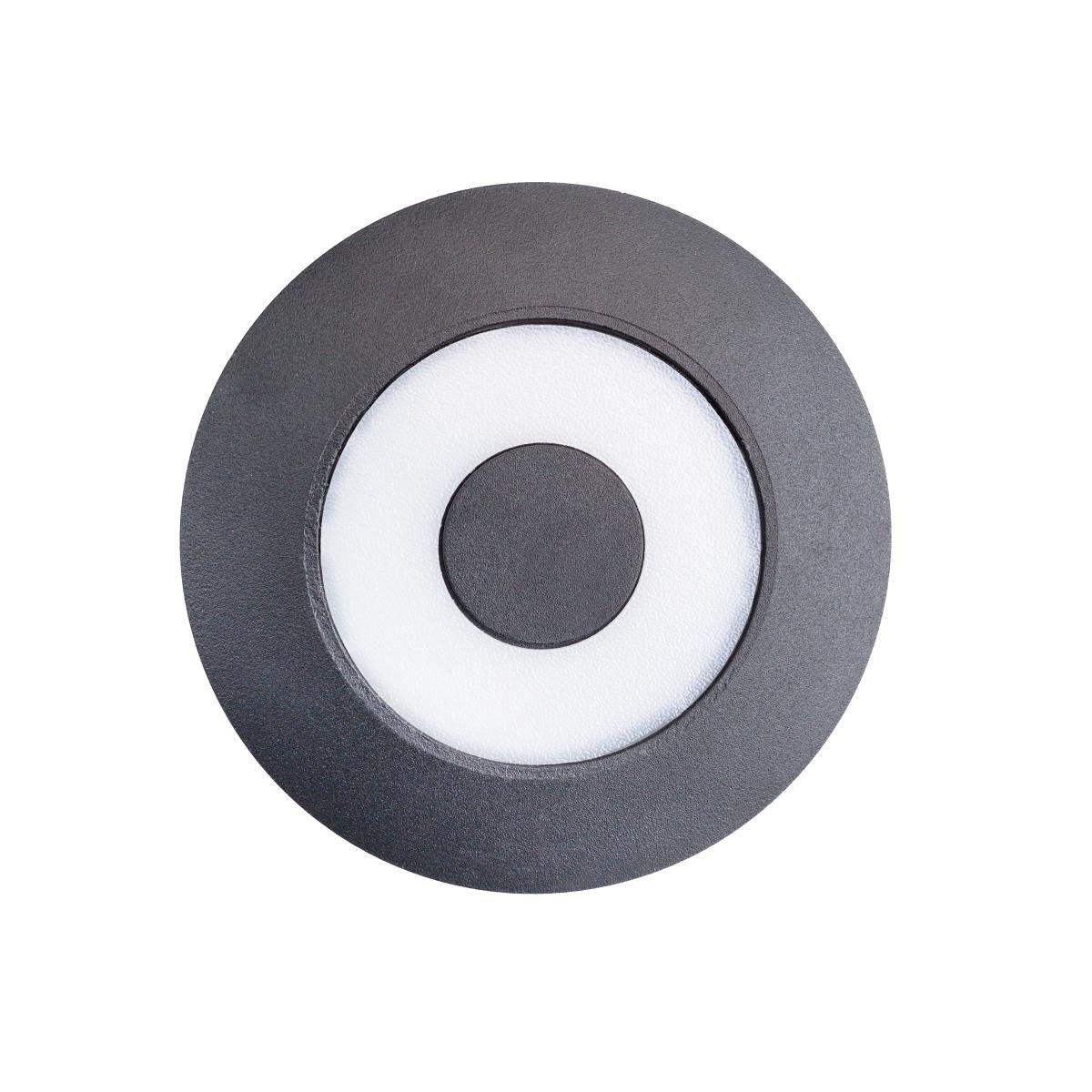 Подсветка круг Brille AL-618/5W WW LED IP54 BK