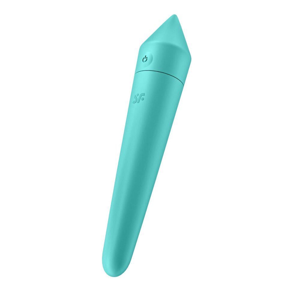 Смарт-мини-вибратор Satisfyer Ultra Power Bullet 8 Turquoise (38025418)