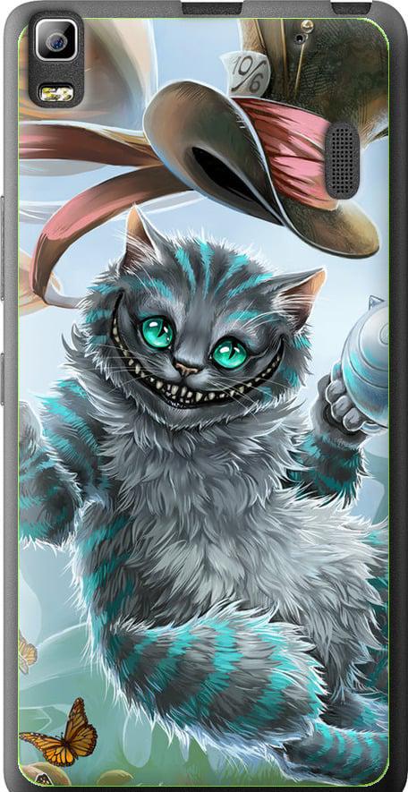 Чехол на Lenovo A7000 Чеширский кот 2 (3993u-120-42517)