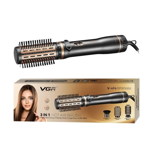 Фен-щітка професійний VGR V-496 3в1