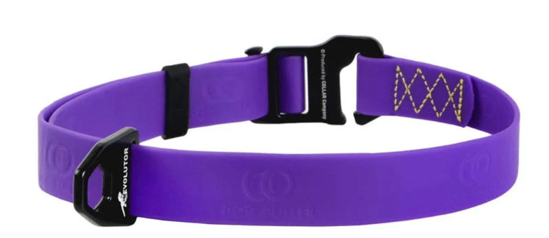 Ошейник EVOLUTOR регулируемый универсальный размер 25 см 25-70 см Фиолетовый (Collar42439)