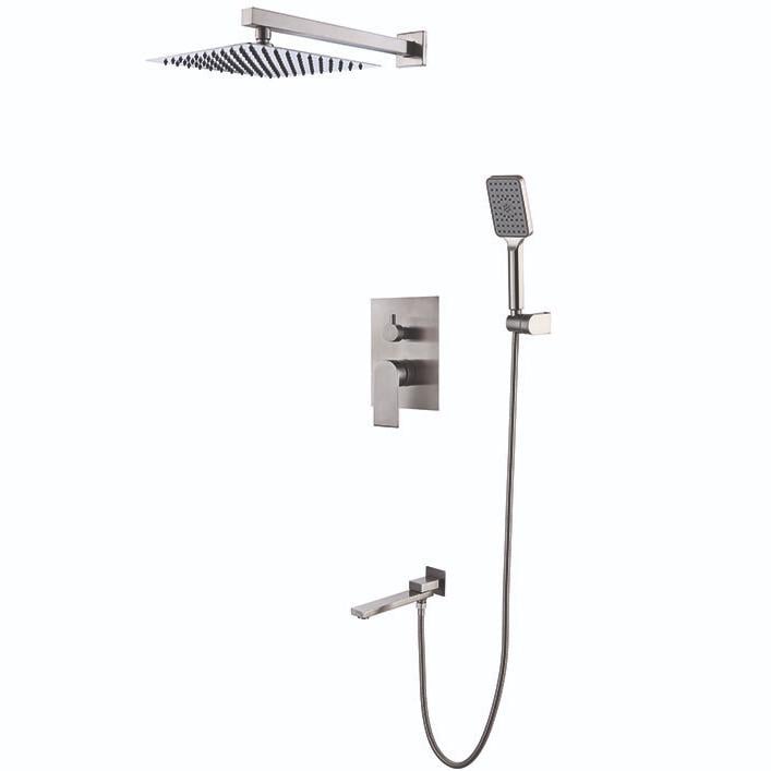 Душевая система скрытого типа KOER KI-66015-02 KR4785 с верхним душем Сатин (209369)