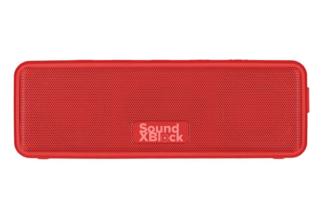 Портативная колонка акустическая 2E SoundXBlock BSSXBWRD Red (iz16559) - фото 6