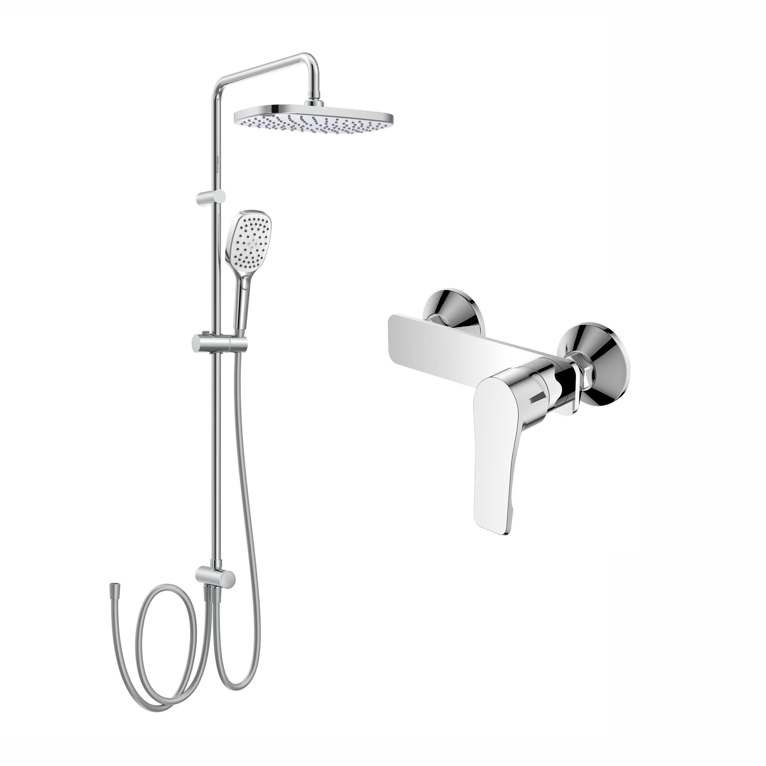 Душевая система Imprese Bila Desne без излива латунь Хром (SET20230603)