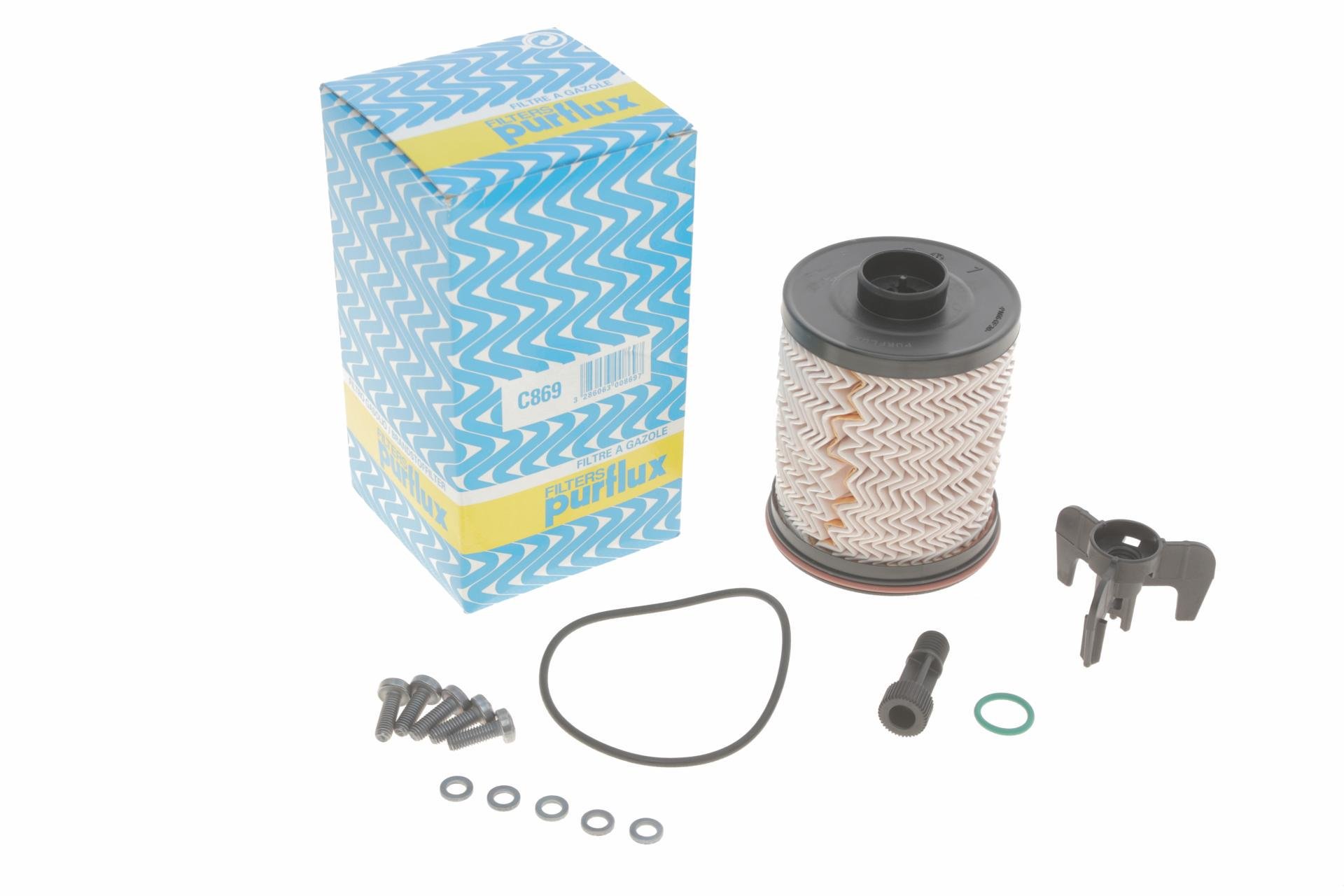 Фільтр паливний PURFLUX для Renault Trafic 1,6dCi 14-/2,0dCi 19-/Master 2,3dCi 10- (C869)