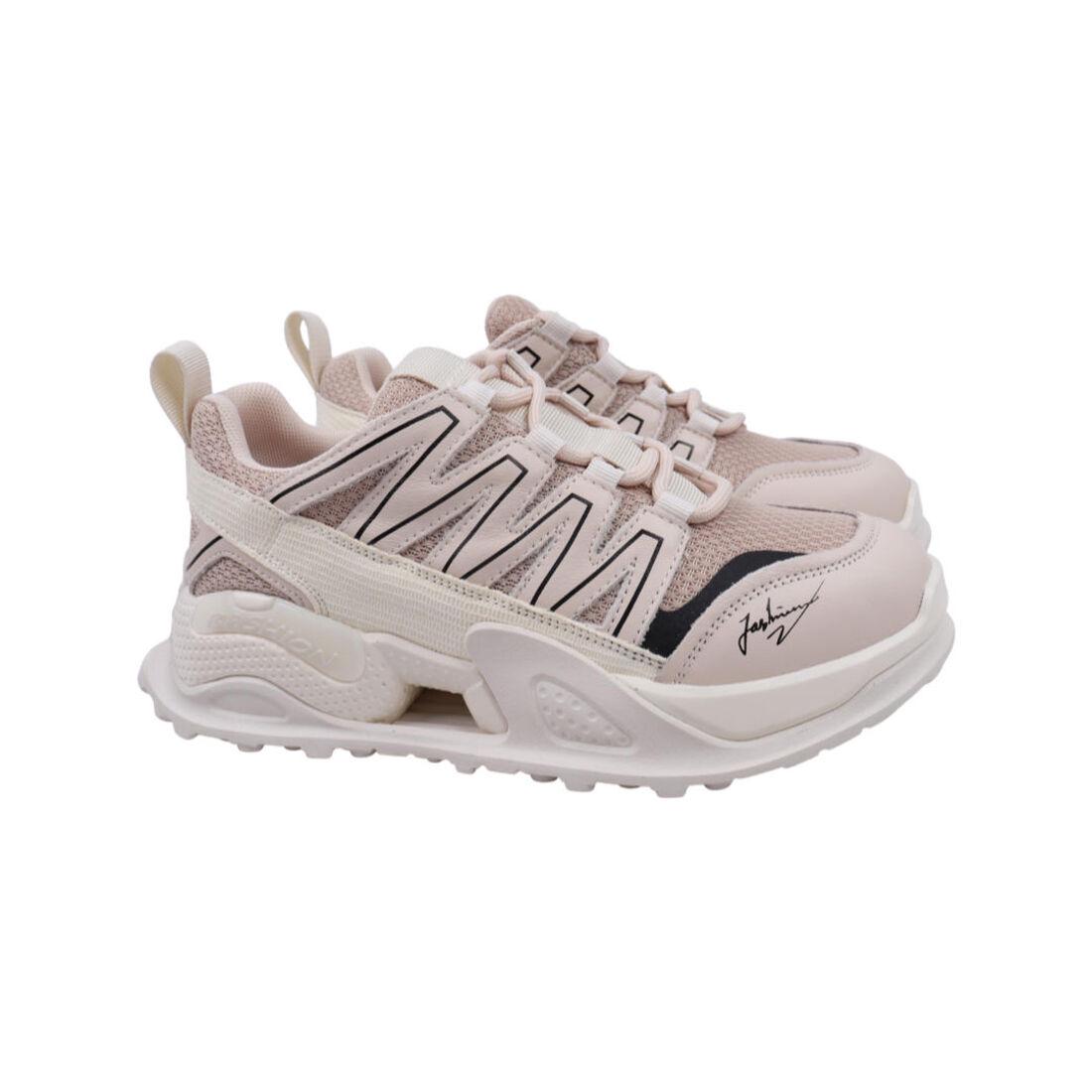 Кроссовки женские Berisstini из текстиля р. 38 Бежевый (31-21DK)