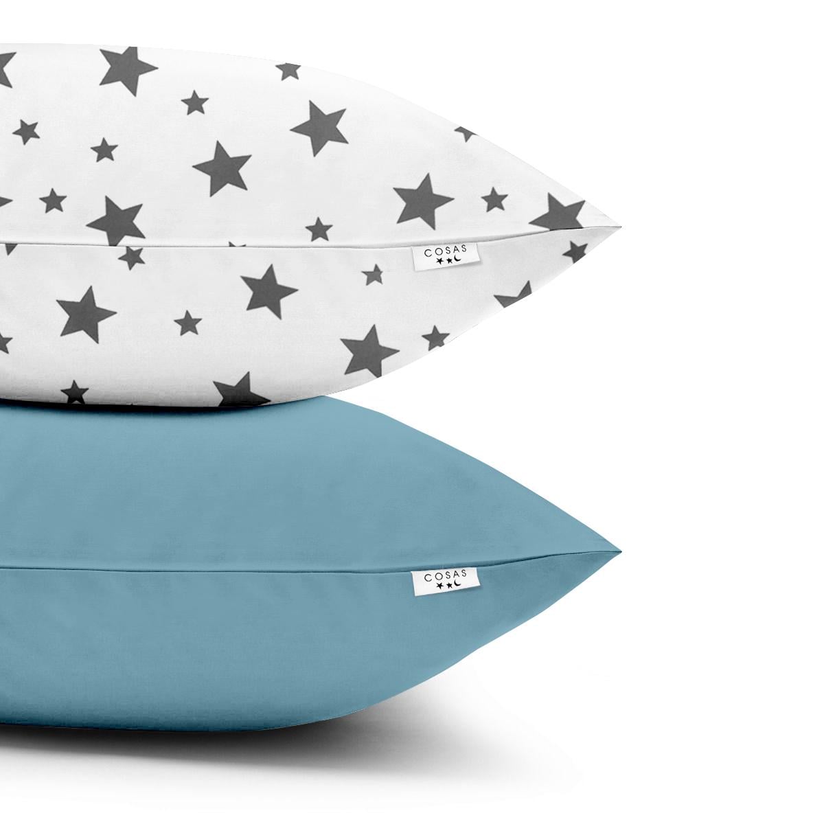 Набор наволочек Cosas Star Big Grey Sky 50х70 см 2 шт. (4822052050545) Набор наволочек Cosas Star Big Grey Sky 50х70 см 2 шт. (4822052050545)