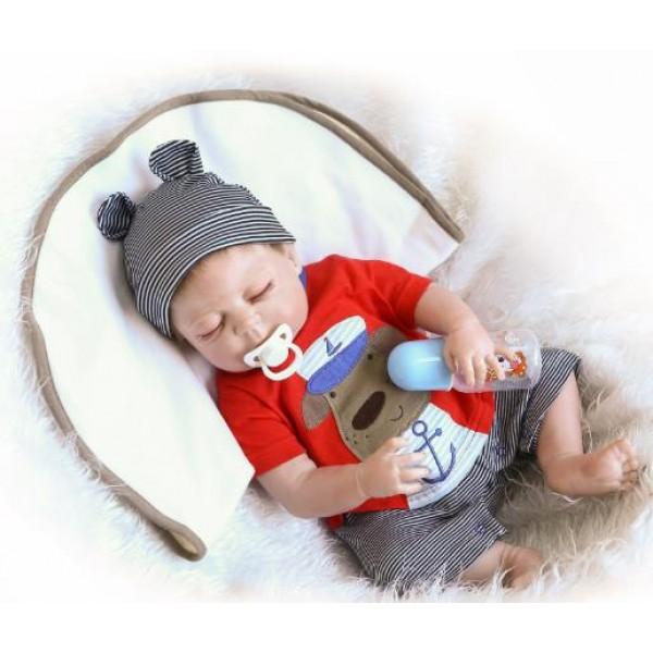 Лялька колекційна Реборн хлопчик Кирюша 57 см