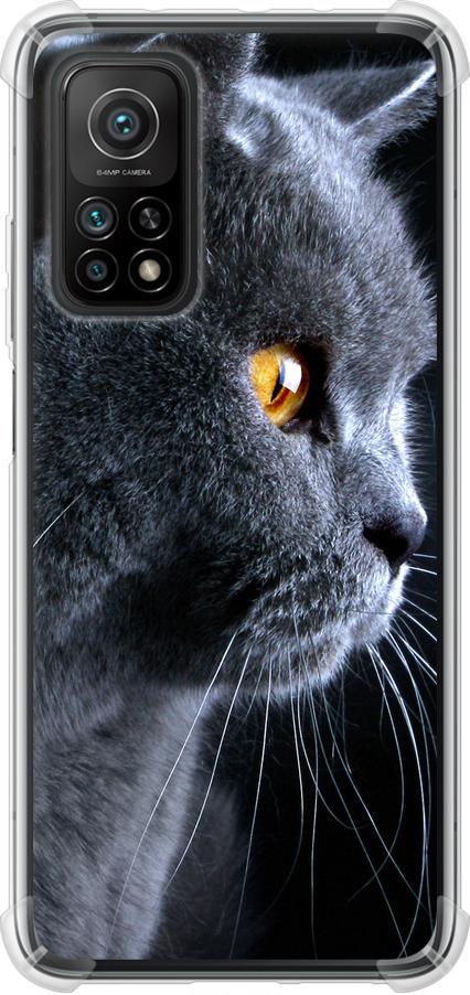 Чехол на Xiaomi Mi 10T Красивый кот (3038sp-2096-42517)