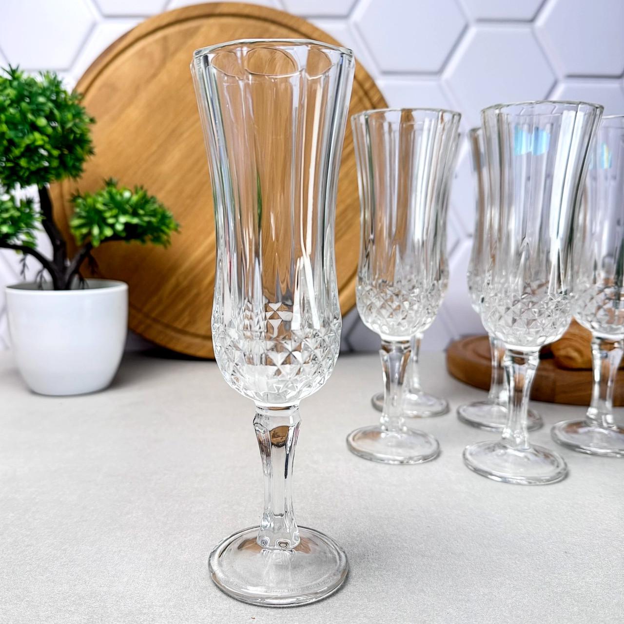 Набір келихів для шампанського Оріо 6 шт. 170 мл