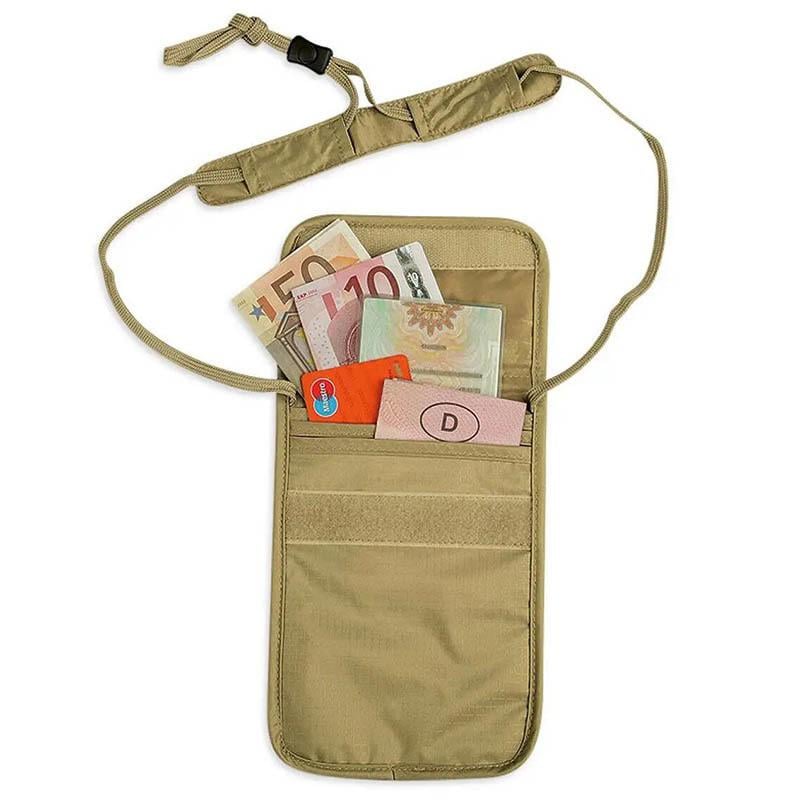 Кошелек нательный Tatonka Skin Folder Neck Pouch Natural (TAT 2845.225) - фото 3