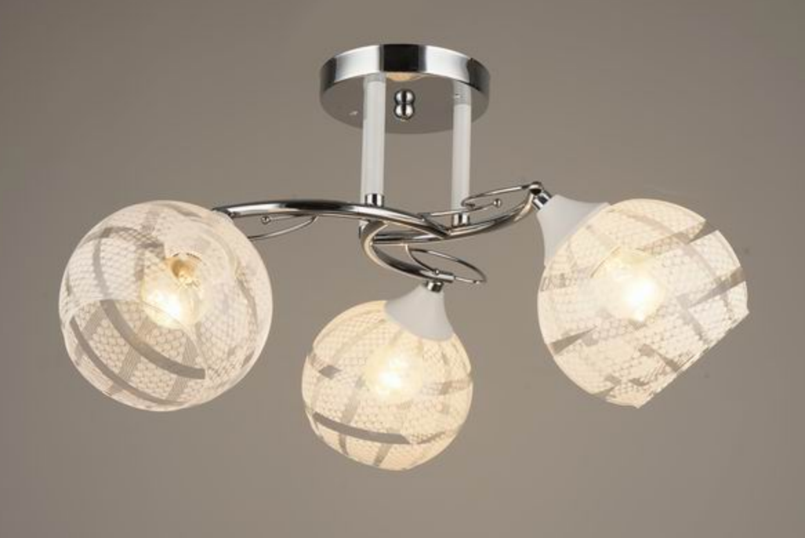 Люстра потолочная Sirius W3038/3 на 3 плафона (000036848)