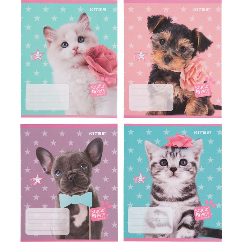 Комплект школьных тетрадей KITE Studio Pets 20 шт. (SP21-234_20pcs)